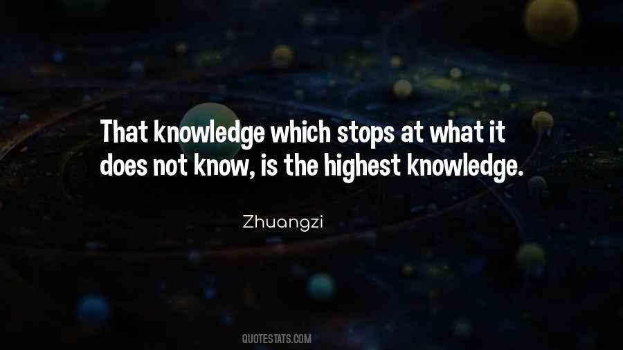 That Knowledge Quotes #1847536