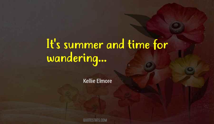 Quotes About Summer Memories #1055004