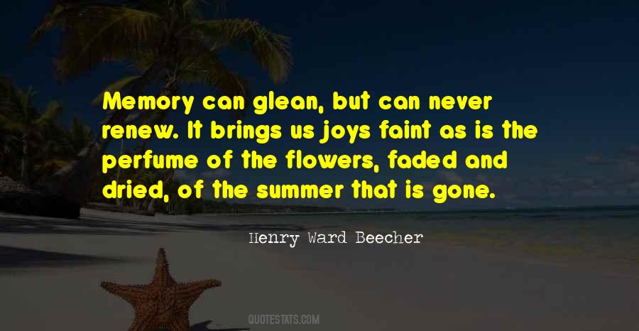 Quotes About Summer Memories #536348