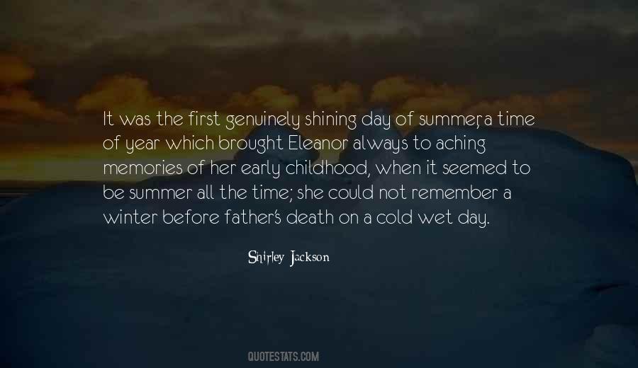 Quotes About Summer Memories #7545