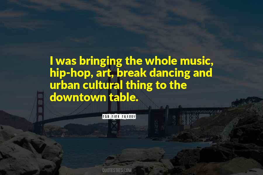 Urban Music Quotes #1029090