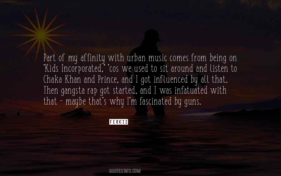 Urban Music Quotes #1590511