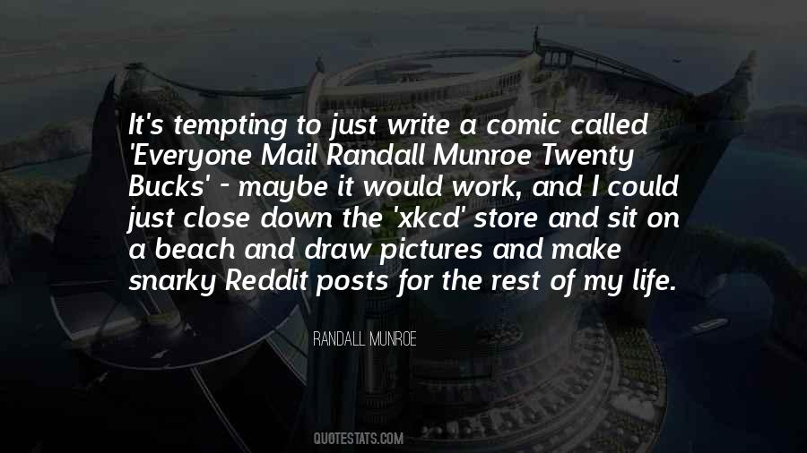 Write Or Draw Quotes #1361182