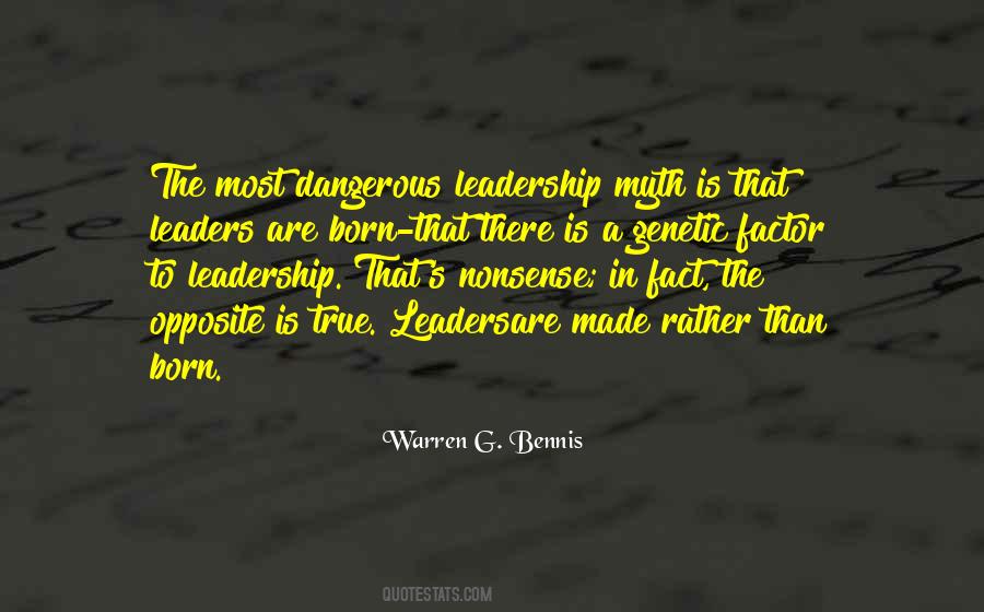 Leaders Are Born Quotes #783166