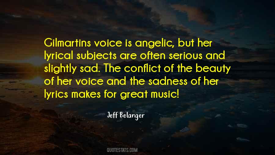 Quotes About Angelic Voice #1832676