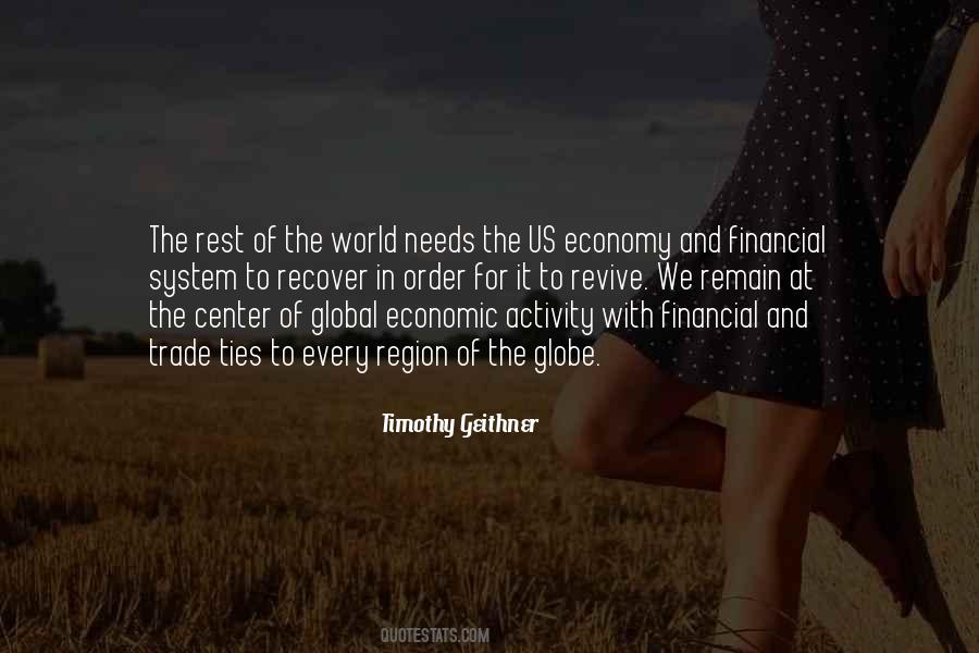 Quotes About Us Economy #1517342