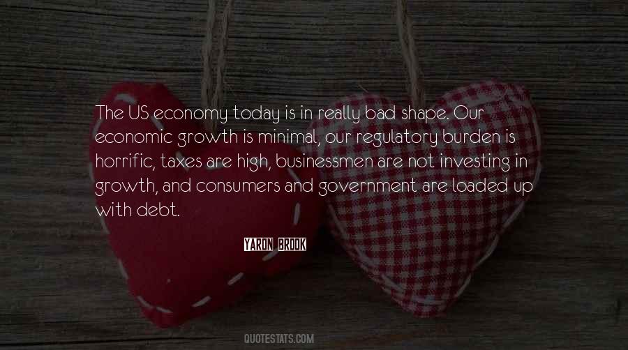 Quotes About Us Economy #538218
