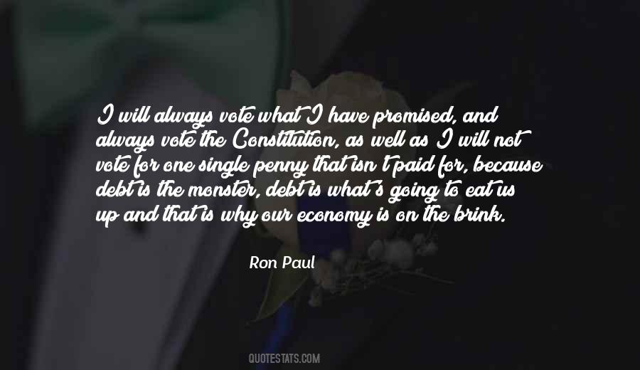 Quotes About Us Economy #562074