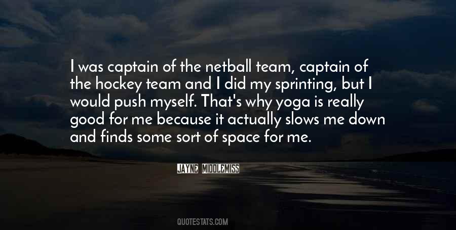 Netball Team Quotes #1732931