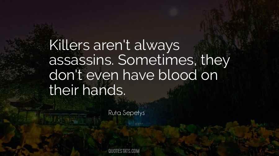 Quotes About Assassins #1327690