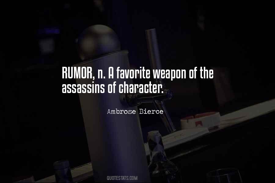 Quotes About Assassins #366728