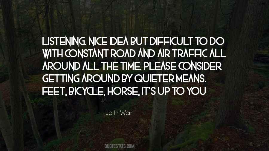 Quotes About Traffic #1345793