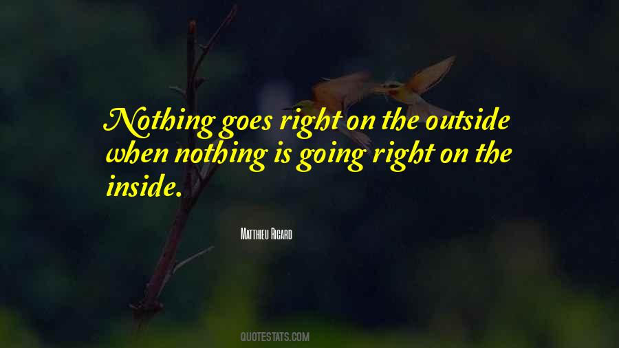 Quotes About Going Outside #279822