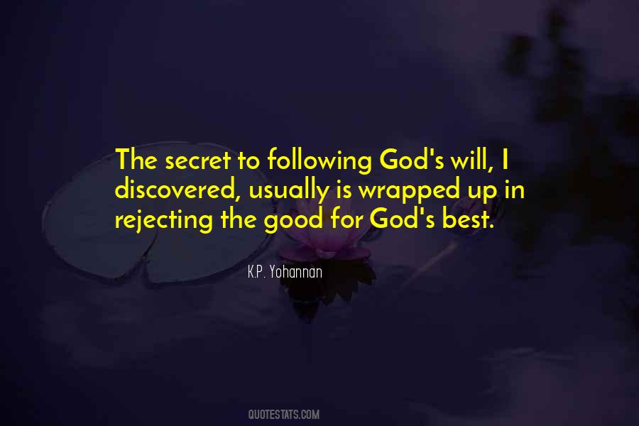 Quotes About Following God's Will #543846