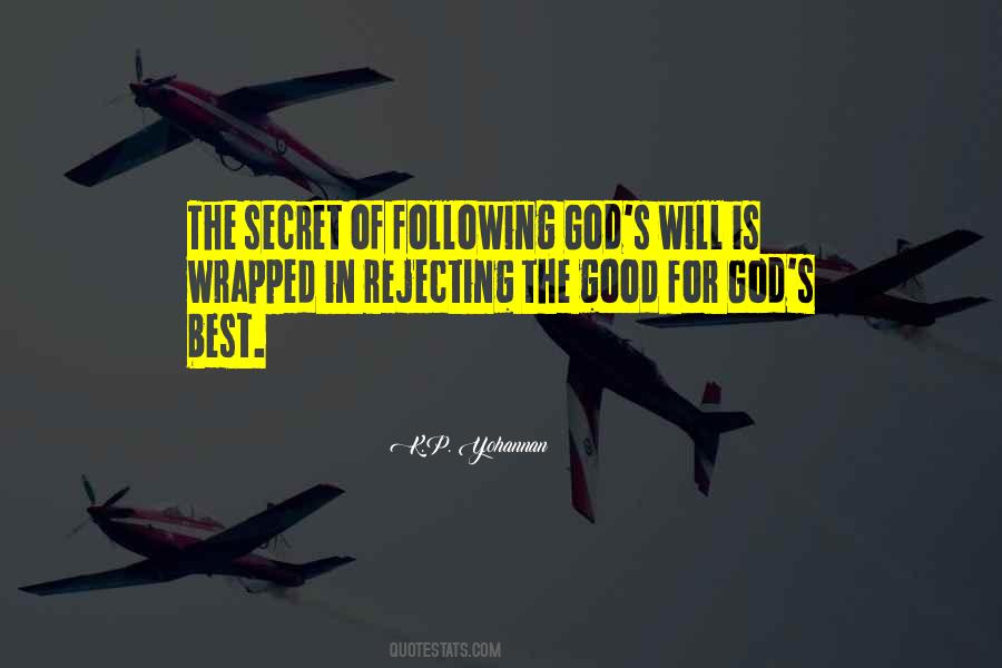 Quotes About Following God's Will #923818