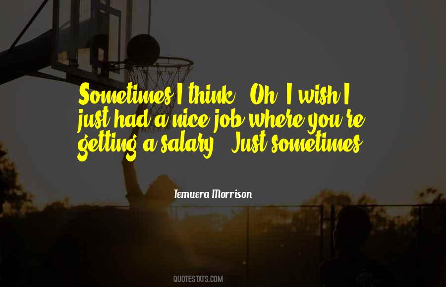 Quotes About Salary #1180652