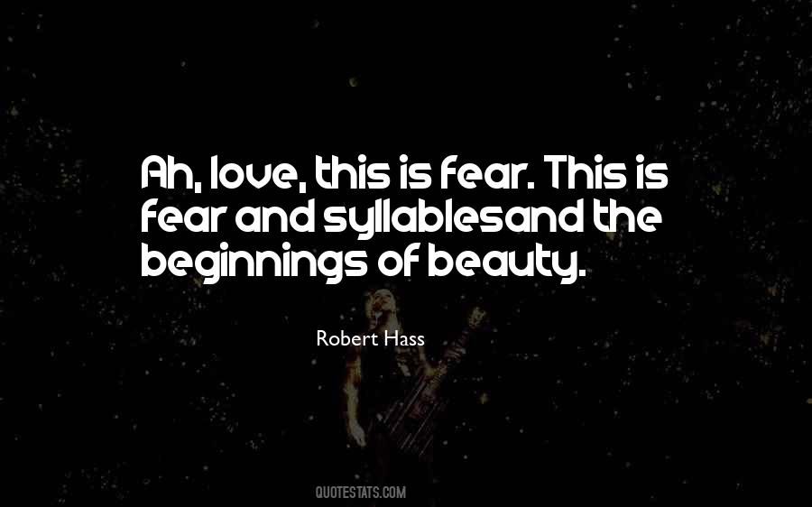 Quotes About Beginnings Of Love #995355
