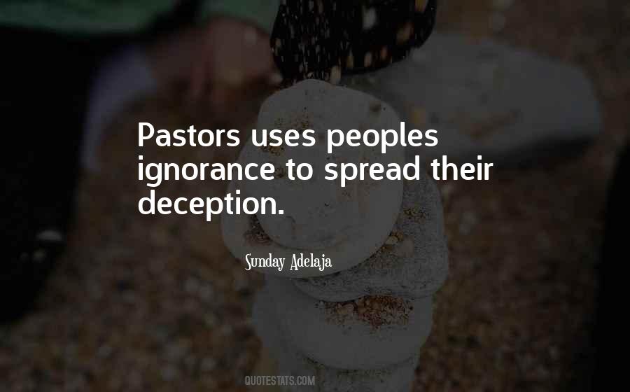 Quotes About Pastors #1028959