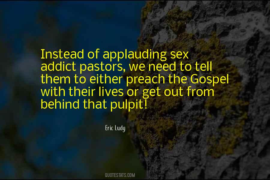 Quotes About Pastors #1057934