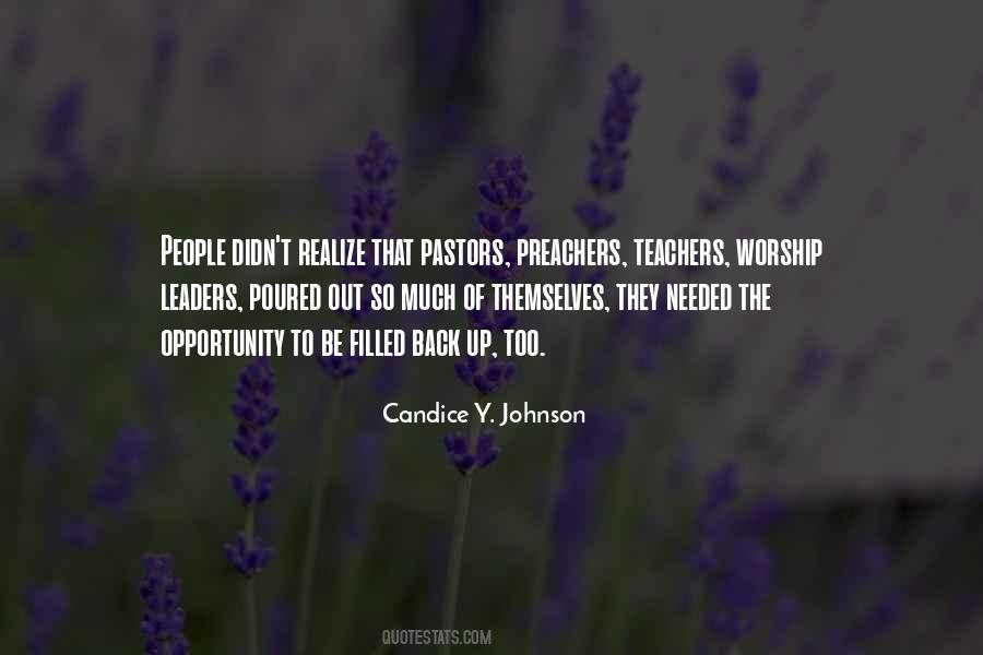 Quotes About Pastors #1094447