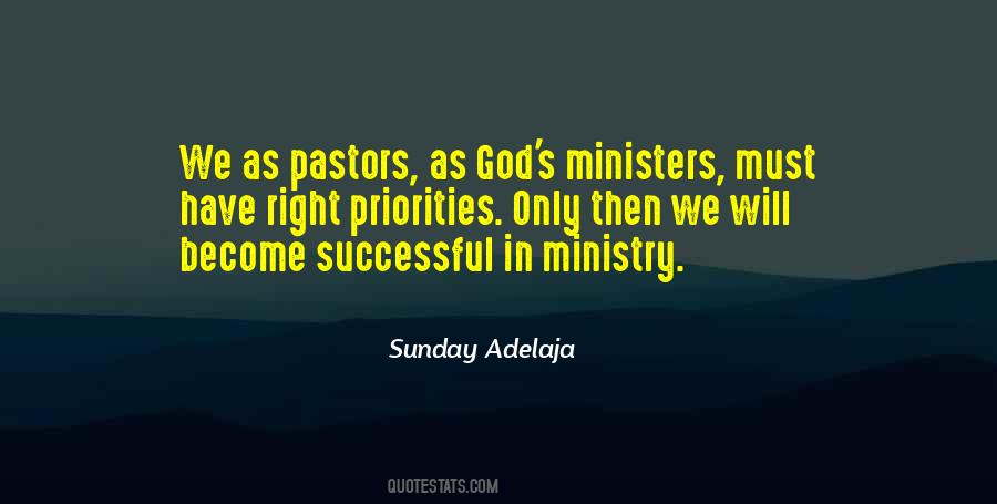 Quotes About Pastors #1444180