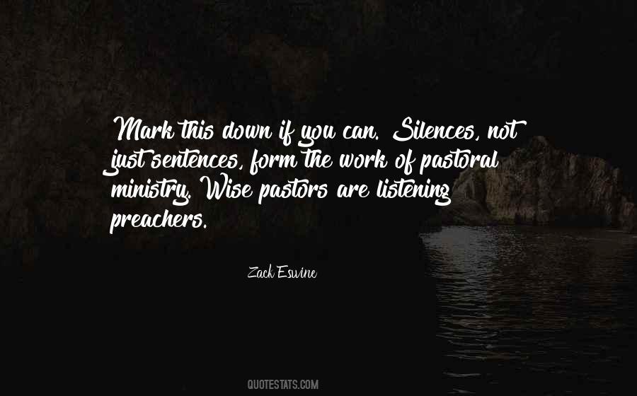 Quotes About Pastors #394467