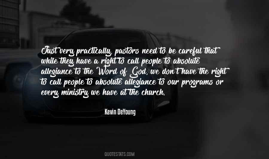 Quotes About Pastors #868243