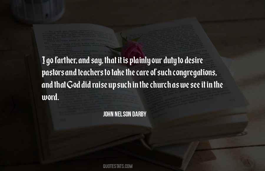 Quotes About Pastors #943771