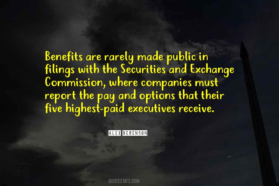 Securities And Exchange Quotes #1011969