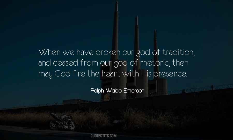 Quotes About The Fire Of God #255109