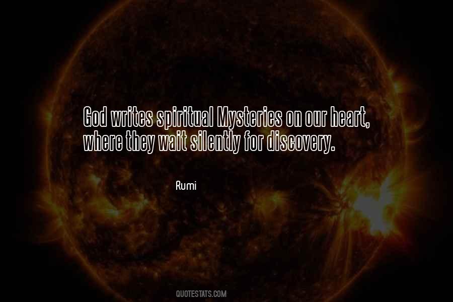 Spiritual Discovery Quotes #1448134