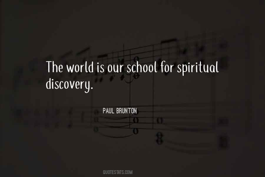 Spiritual Discovery Quotes #457532