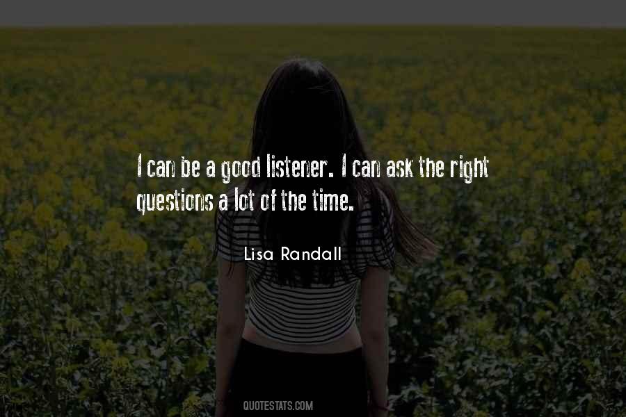Quotes About Good Listener #927402