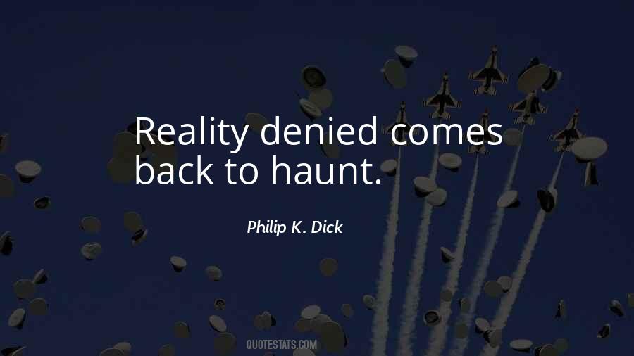 Quotes About Back To Reality #274671