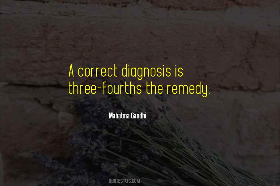 Quotes About Self Diagnosis #26670