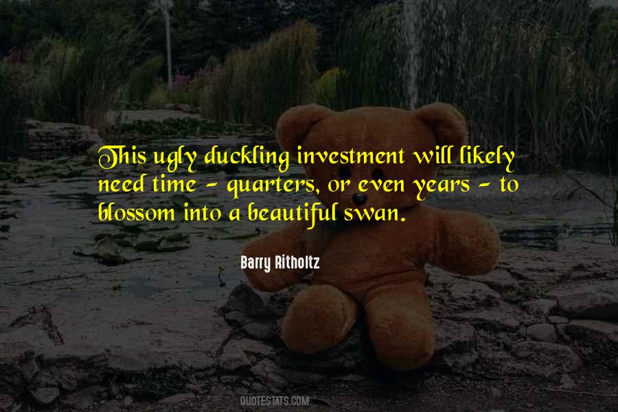 Quotes About Ugly Duckling #1108043