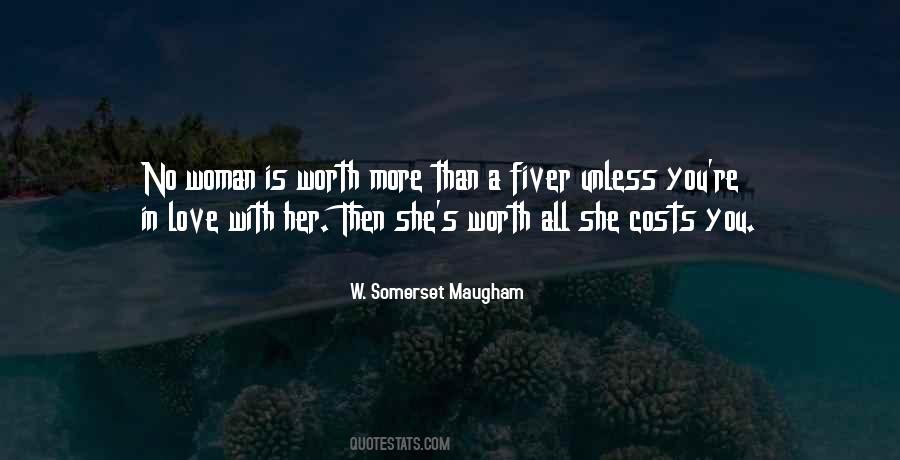 Woman Worth Quotes #100844