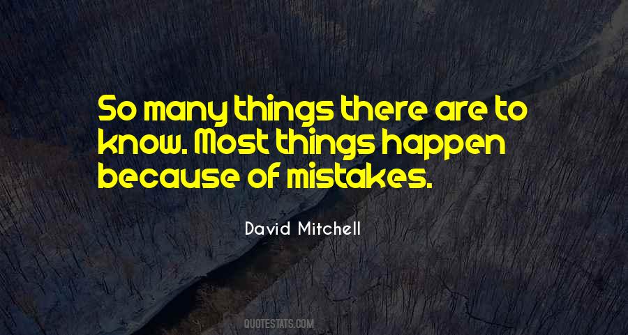 Quotes About Things Happen #1280846