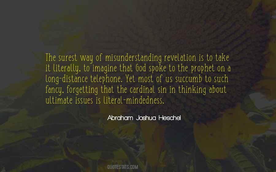 Joshua Heschel Quotes #208530