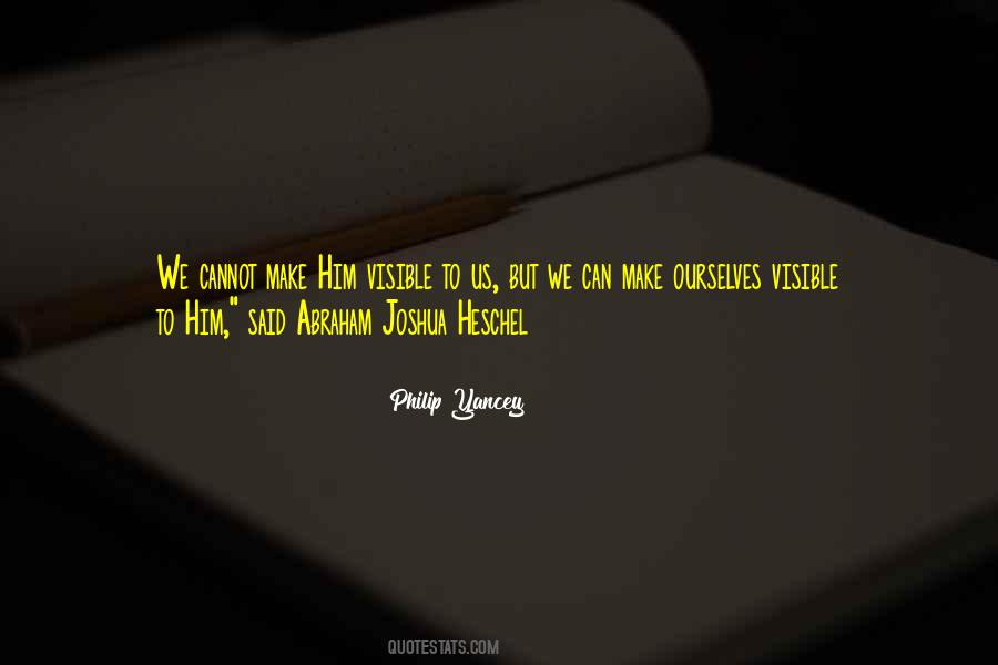 Joshua Heschel Quotes #47062