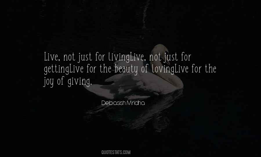 Quotes About The Joy Of Giving #1574731