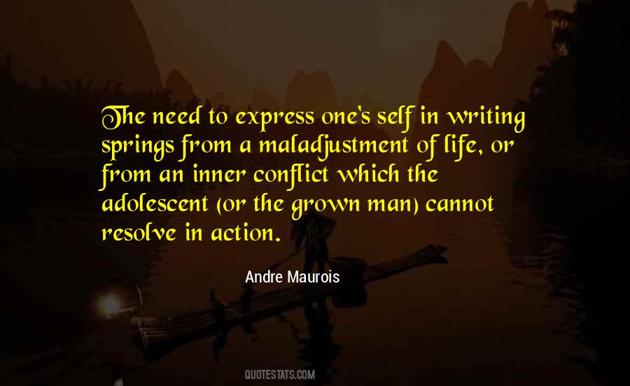 Quotes About Self Conflict #1588047