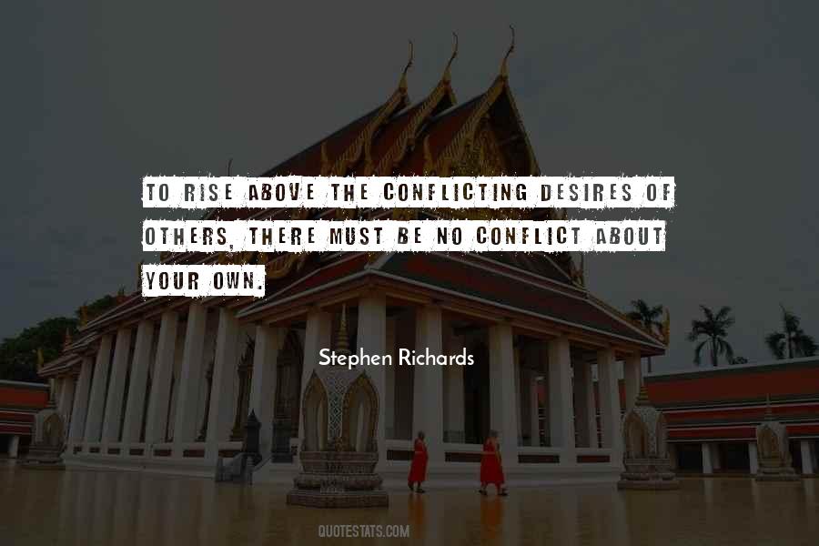 Quotes About Self Conflict #1838076