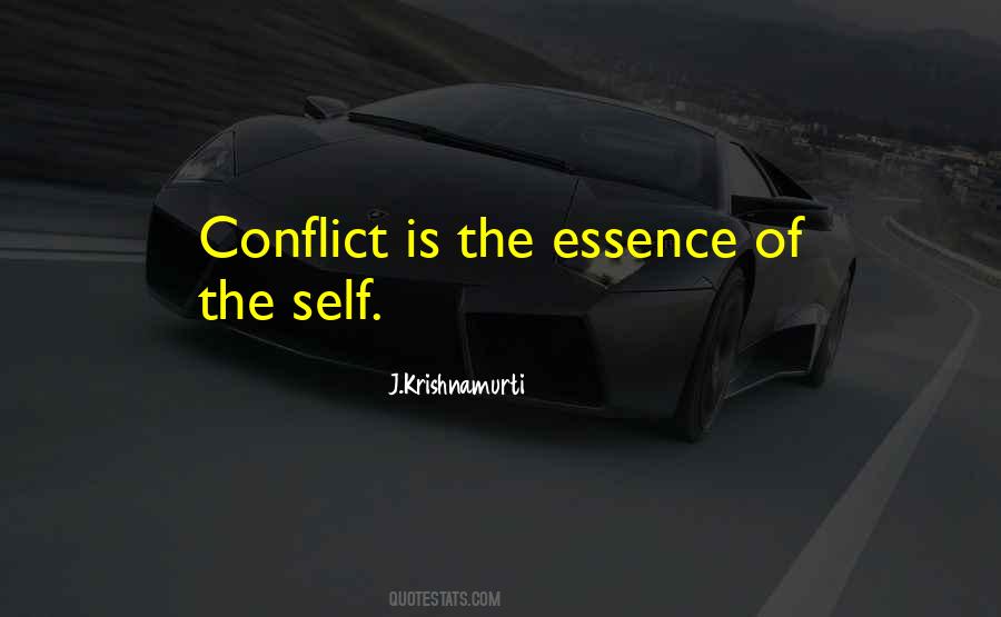 Quotes About Self Conflict #986935