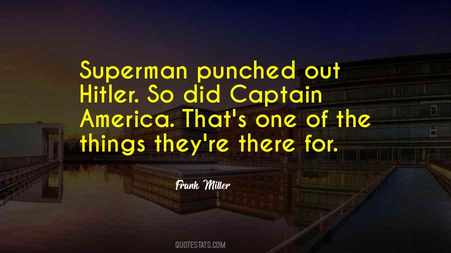 Quotes About Captain America #110987