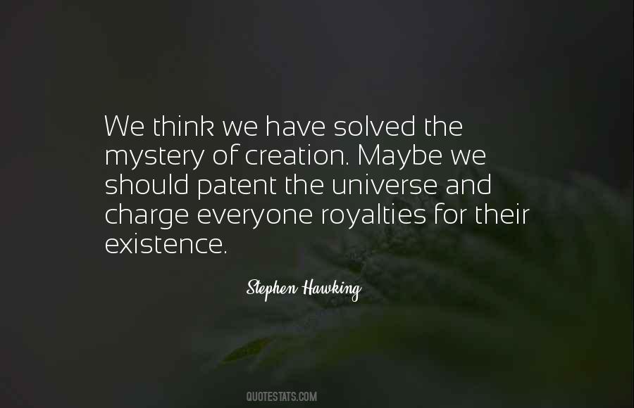 Quotes About The Creation Of The Universe #138702