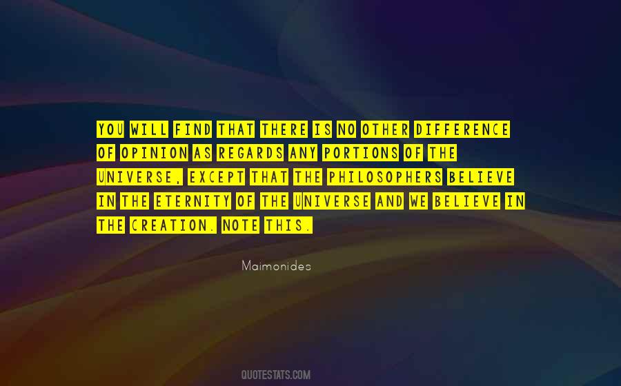 Quotes About The Creation Of The Universe #157711