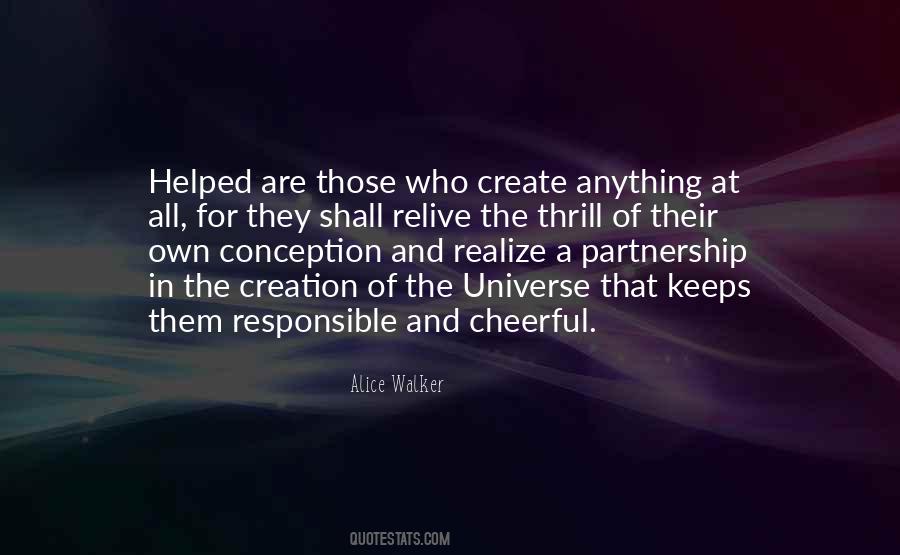 Quotes About The Creation Of The Universe #1794552