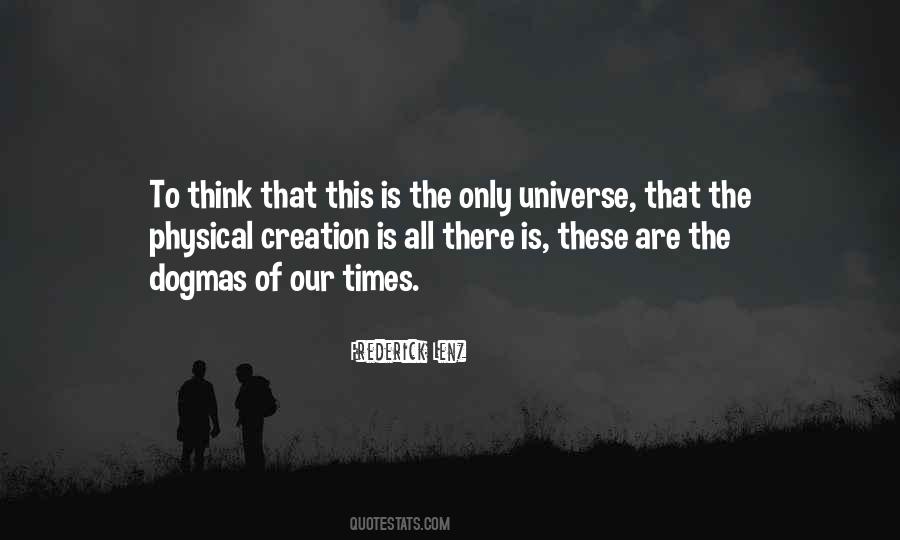 Quotes About The Creation Of The Universe #433284