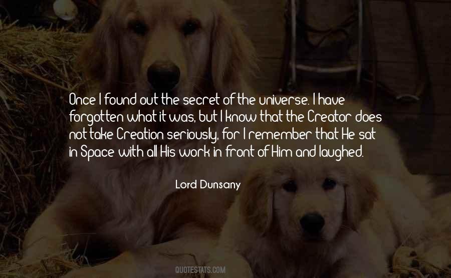 Quotes About The Creation Of The Universe #695030
